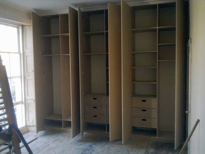 Custom-built wardrobes for your space.