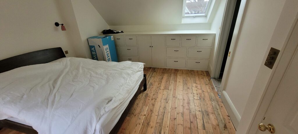 Fitted wardrobe and custom attic storage solutions in Chigwell
