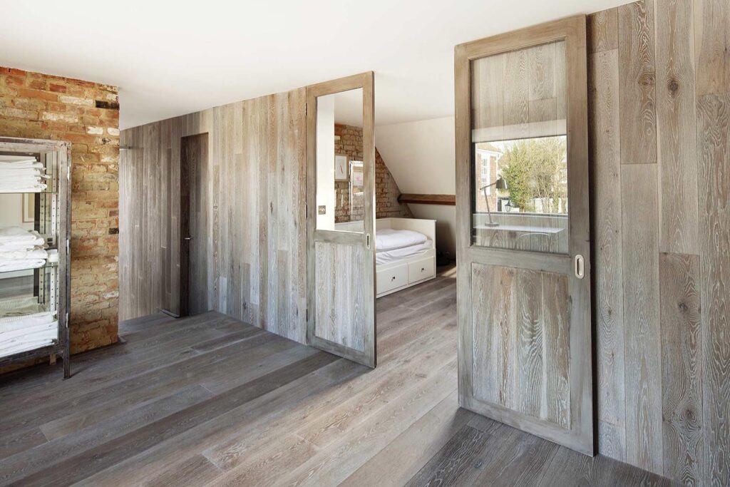 Bespoke timber wall panelling and interior carpentry in Loughton